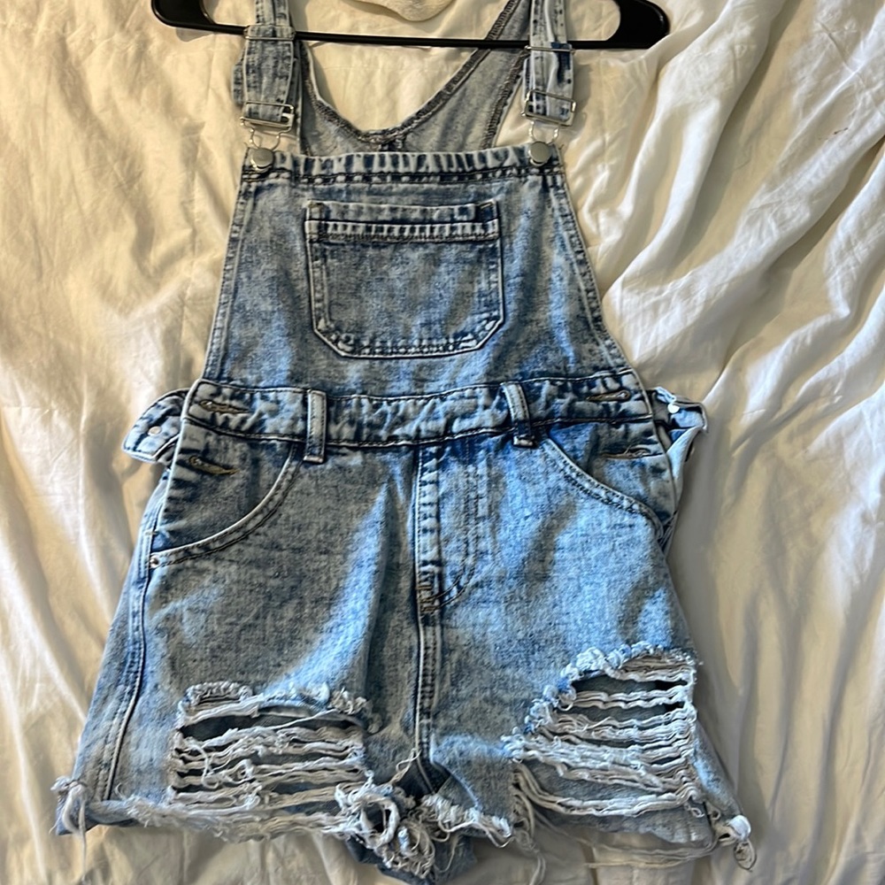 Shein Jean Overall short